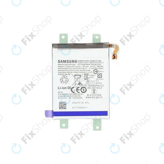 Μπαταρία για Samsung Z Flip 4 F721B, GH82-29434A, EB-BF723ABY, 2630mAh, Service Pack