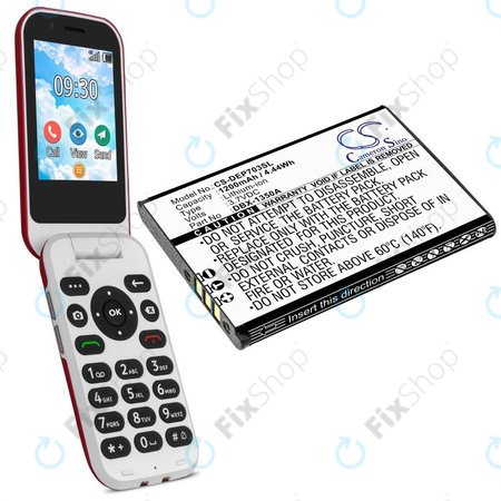 Μπαταρία για Doro 7030, 7031, DFC-0270, 7080, 1200mAh, Li-Ion, 3.7V, DBX-1350A, HQ