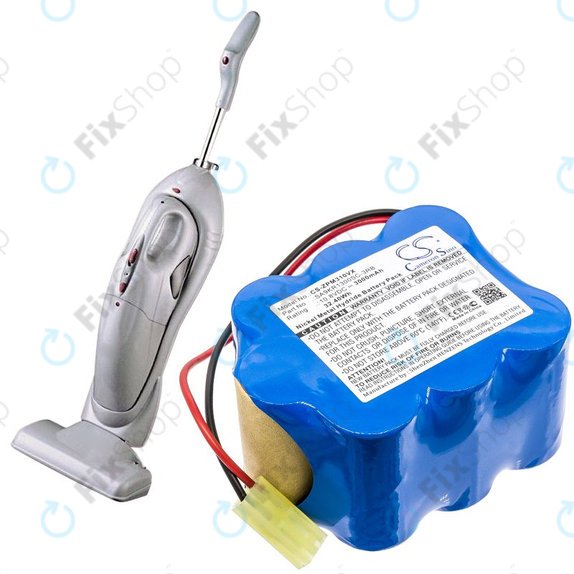 Μπαταρία για Zepter LMG-310, 9P-130, 3000mAh, Ni-MH, 10.8V, SA9KR1300SC-3RB, HQ