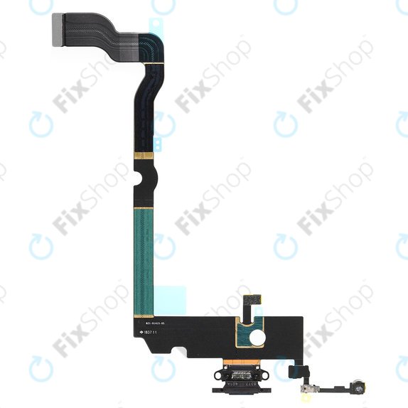 Επαφές Φόρτισης + Καλώδιο Flex για iPhone XS Max | Διαστημικό Γκρι | Space Gray
