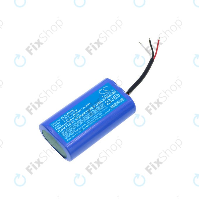 Μπαταρία για DJI Mobile 3, 4, Osmo Mobile 2, Mobile 3, Mobile 4, 2600mAh, Li-Ion, 7.4V, 2ICR18650-2S1P, HQ