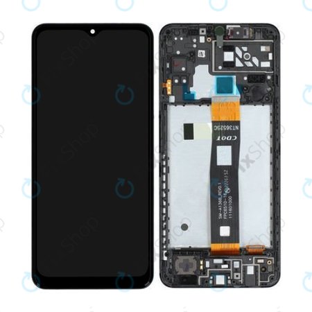 Συγκρότημα οθόνης για Samsung A04S, A047F, GH82-29805A, GH82-29806A, Black, Service Pack