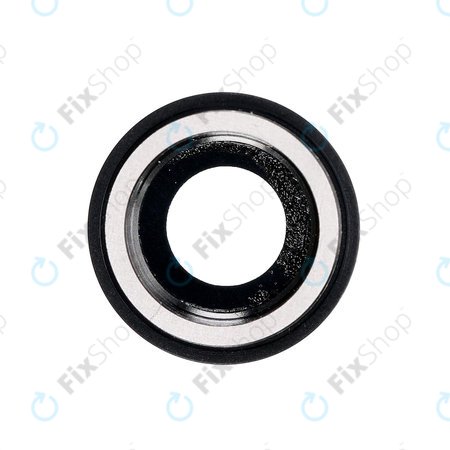 Γυαλί Φακού Πίσω Κάμερας με Πλαίσιο για iPhone XR | Μαύρο | Black