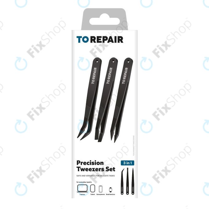 SBS - Σετ λαβίδων ακριβείας για λεπτές επισκευές 3σε1