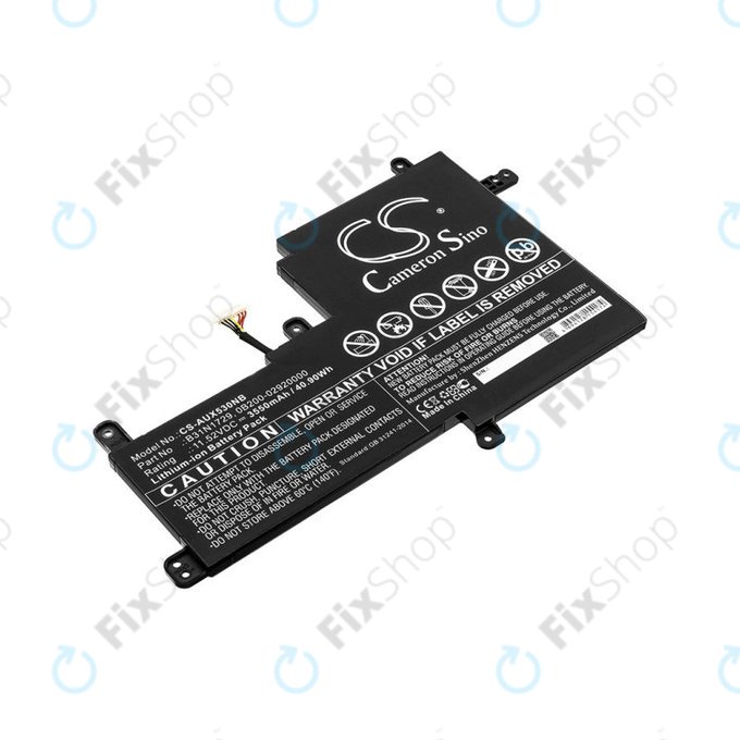 Μπαταρία για Asus VivoBook S15, X530, 3550mAh, Li-Ion, 11.52V, B31N1729, HQ