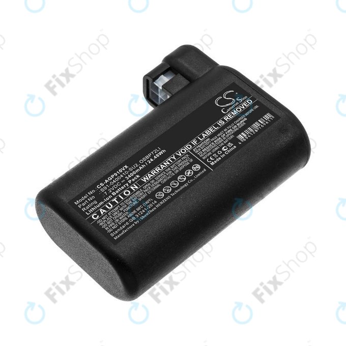 Μπαταρία για AEG RX-series, Electrolux E, P-series, S91-0400410-SU2, OSBP72LI, OSBP72LI25, 7.2V, 3400mAh, HQ