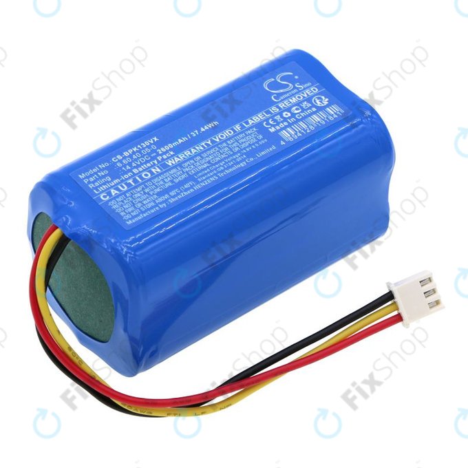 Μπαταρία για Evolveo RoboTrex H9, Midea M4, Blaupunkt XPOWER+, 2600mAh, Li-Ion, 14.4V, 6.60.40.05-0, HQ