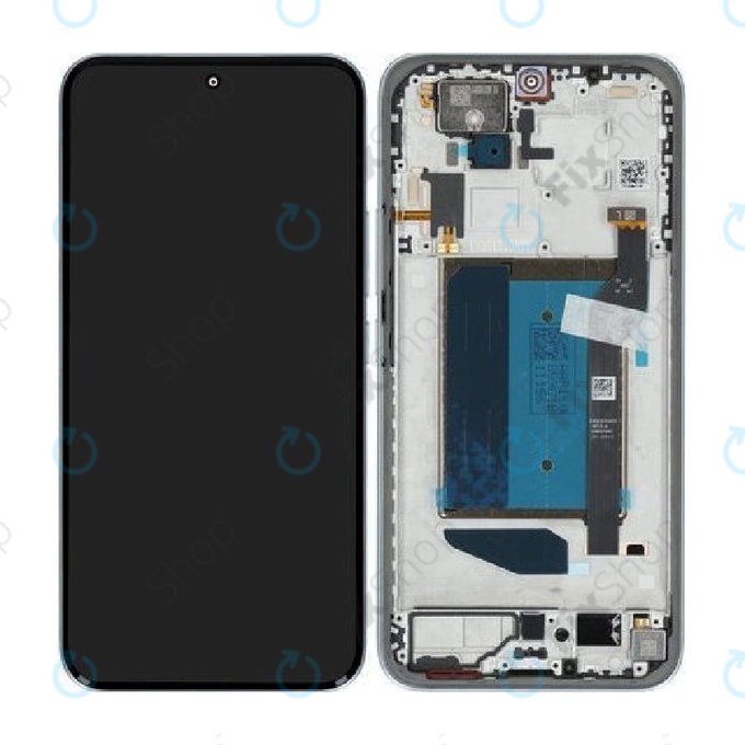 Οθόνη για Xiaomi Redmi Note 15 Pro+ 5G, Glacier Blue, Αφής με πλαίσιο, 5600240P16U00, Genuine Service Pack