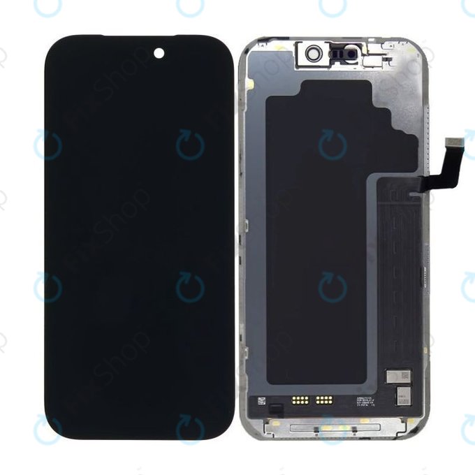 Οθόνη Soft OLED για iPhone 16 Pro, Τζάμι αφής + Πλαίσιο, FixPremium 120Hz