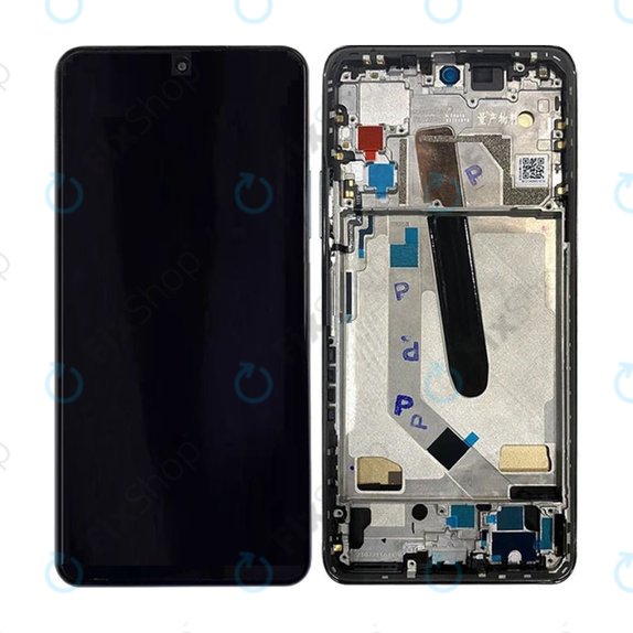 Συγκρότημα οθόνης για Xiaomi Mi 11i, M2012K11G, Μαύρο, Black, Aftermarket