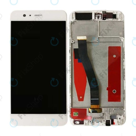 Συγκρότημα οθόνης για Huawei P10, Λευκό, White, Aftermarket