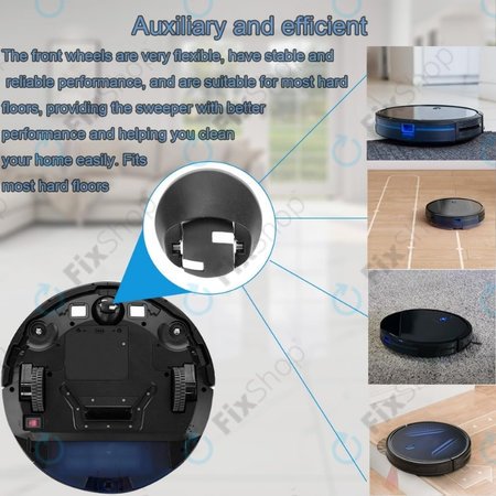 Εμπρόσθιος Τροχός για Eufy Robovac-series | Μαύρο | Black