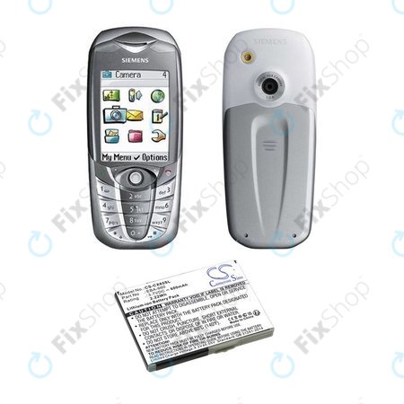 Μπαταρία για Siemens M8, A31, CS66, SS66, 600mAh, Li-Ion, 3.7V, EBA-660, HQ