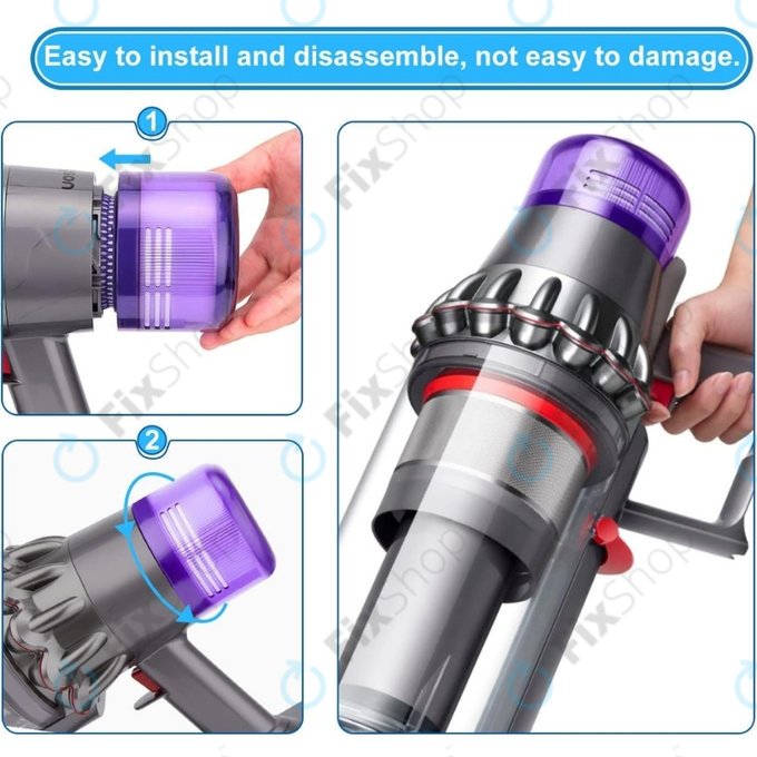 Φίλτρο σκόνης, 2 τεμ. για Dyson V11, V15