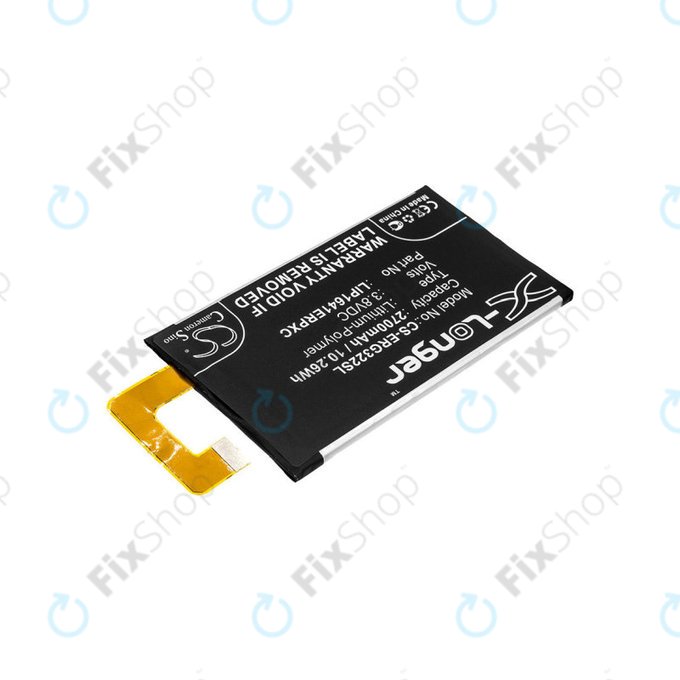 Μπαταρία για Sony Xperia XA1 Ultra G3221, 2700mAh, Li-Pol, 3.8 V, LIP1641ERPXC, HQ