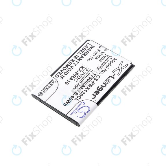 Μπαταρία για Panasonic KX-PRX110, 120, 150, 1750mAh, Li-Ion, 3.7V, KX-PRA10, HQ