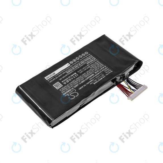 Μπαταρία για MSI GT72, MSI WT72, 7500mAh, Li-Ion, 11.1V, BTY-L77, HQ