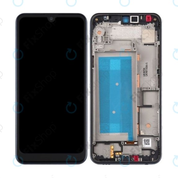 Συγκρότημα οθόνης για LG Q60, X525, Μπλε, Blue, Single Sim, Aftermarket