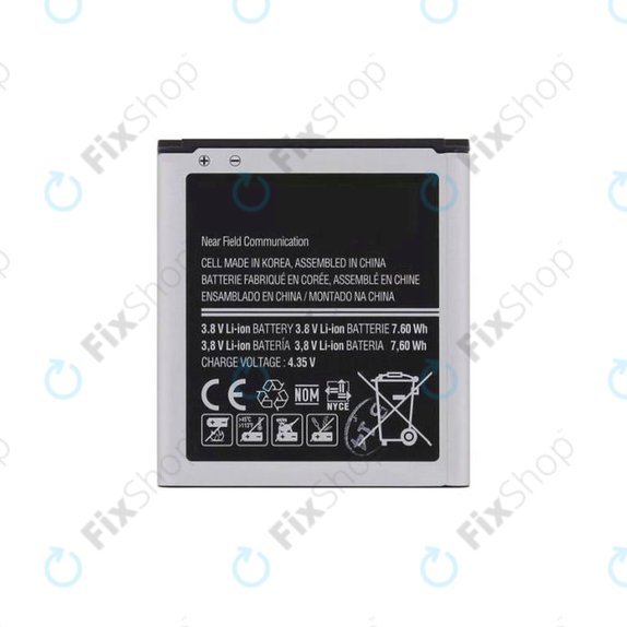 Μπαταρία για Samsung Ace 4, Ace Style, S4 Mini, S4 Mini Plus, EB-BG357BBE, B500AE, 1900mAh