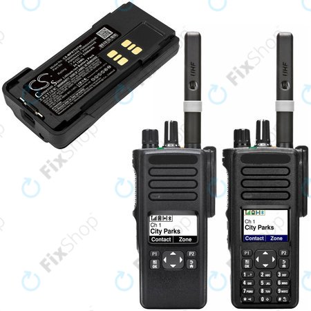 Μπαταρία για Motorola DP2600, 4000, 4600, 4800, XPR3000, XPR3300, 3350mAh, Li-Ion, 7.4V, PMNN4409, HQ
