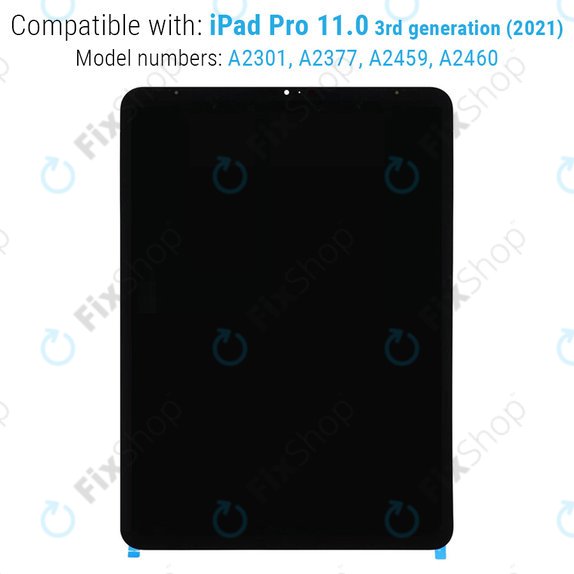 Οθόνη LCD για iPad Pro 11.0" (3rd Gen 2021, 4th Gen 2022), Αφής χωρίς πλαίσιο, Refurbished