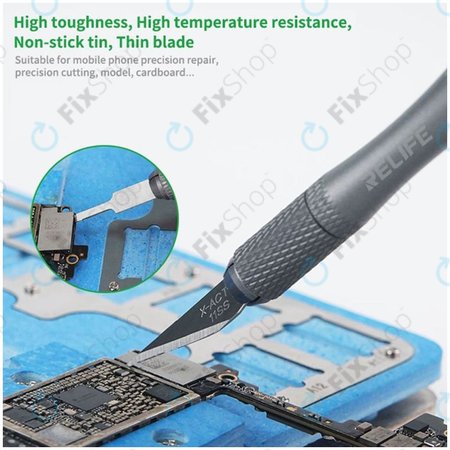 Σετ Λεπίδων Αφαίρεσης Κόλλας CPU Remove 8in1 για Relife RL-101B