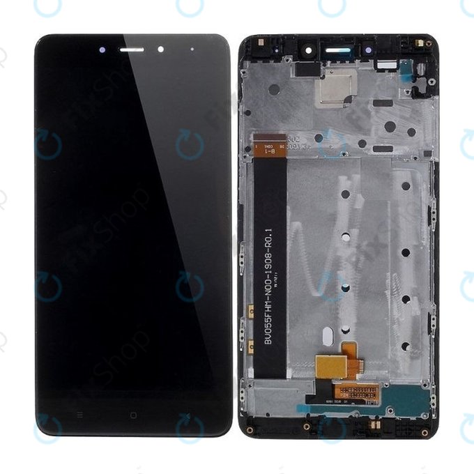 LCD Display Assembly για Xiaomi Redmi Note 4 (Mediatek) | Μαύρο, Black | Aftermarket