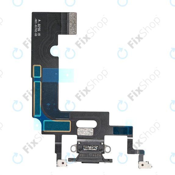 Επαφές Φόρτισης + Καλώδιο Flex για iPhone XR | Μαύρο | Black