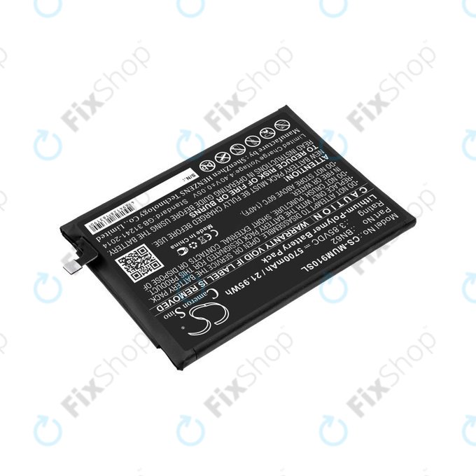 Μπαταρία για Poco M3, Redmi Note 9 4G, 5700mAh, Li-Pol, 3.85 V, BN62, HQ