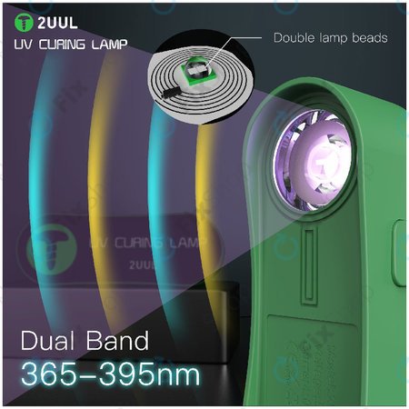 Μίνι λάμπα πολυμερισμού UV, 2UUL SC08