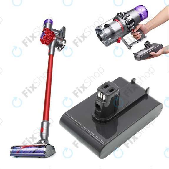 Μπαταρία για Dyson DC31, DC34, DC35, DC44, 1500mAh, Li-Ion, 22.2V, 17083-2811, HQ