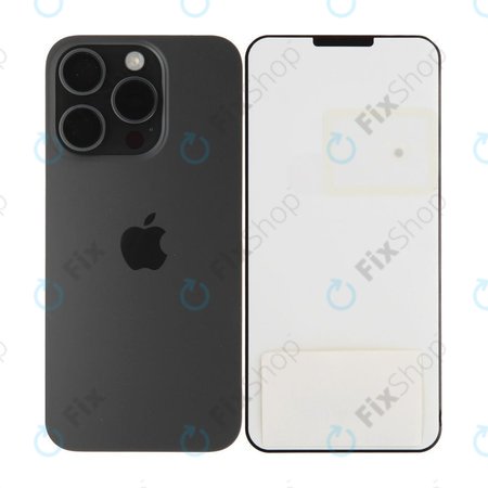 Πίσω Κάλυμμα Γυαλί για iPhone 15 Pro | Black Titanium | 661-35700 | Genuine Apple