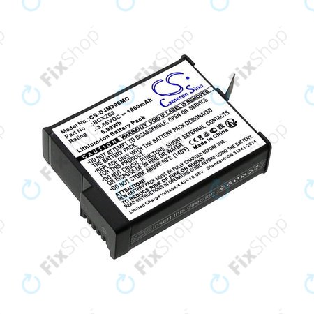 Μπαταρία για DJI Osmo Action 3, Action 4, 1800mAh, Li-Ion, 3.85V, BCX202, HQ