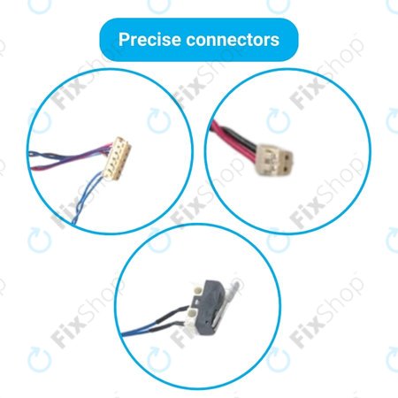 Τροχός με Κινητήρα (Αριστερός) για Ecovacs Deebot N-series | T-series | Ozmo-series