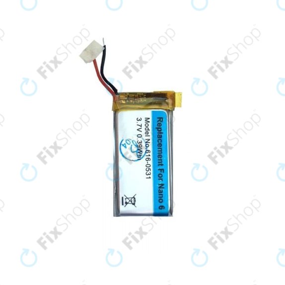 Μπαταρία για iPod Nano 6th Gen, 105mAh