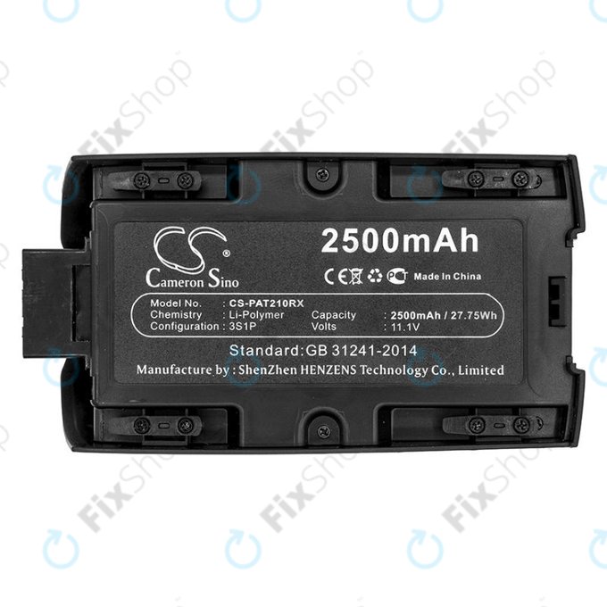 Μπαταρία για Parrot Bebop 2, Parrot Bebop 2 Pro, 2500mAh, Li-Pol, 11.1V, HQ