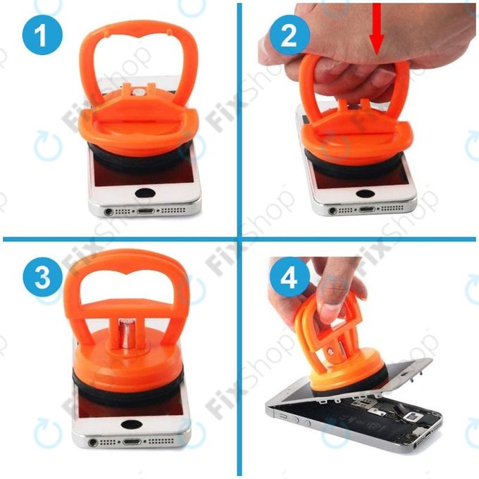 Πλαστική & Καουτσούκ Βεντούζα για Άνοιγμα Συσκευών