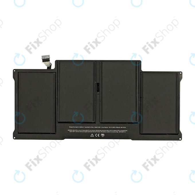 Μπαταρία για MacBook Air 13", Μέσα 2011 – Μέσα 2012, A1369, A1466, A1405, 8000mAh, FixPremium