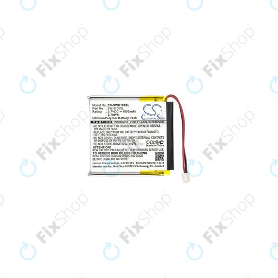 Μπαταρία για Sony WH-1000MX4, LIS1662HNPC, 1000mAh, HQ