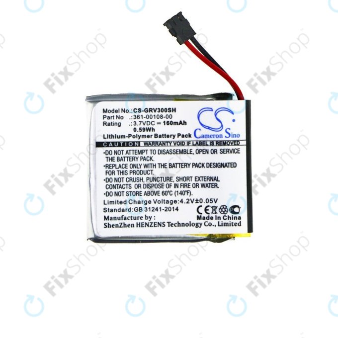 Μπαταρία για Garmin Vivoactive 3, 3 Music, 361-00108-00, 361-00108-01, 160mAh, HQ