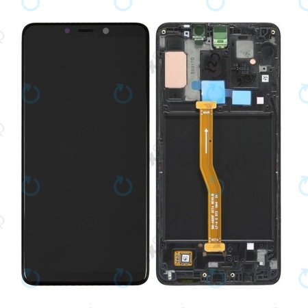 LCD Display Assembly για Samsung A9 | A920F (2018) | GH82-18308A | GH82-18322A | Caviar Black | Service Pack