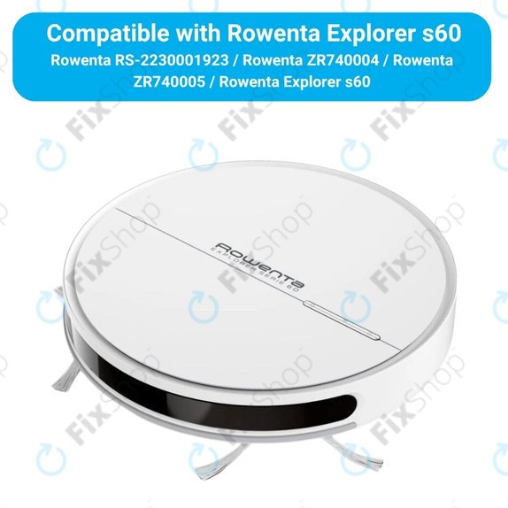 Σετ ανταλλακτικών για Rowenta Explorer s60 (1x Κύρια βούρτσα, 2x Φίλτρο, 4x Πλαϊνή Βούρτσα)
