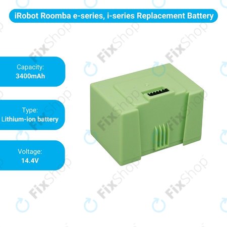 Μπαταρία για iRobot Roomba e-series, i-series, ABL-D1, 4624864, ABL-D2, 14.4V, 3400mAh