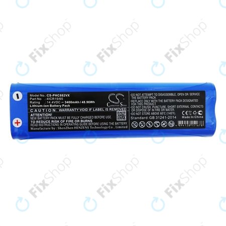 Μπαταρία για Philips SmartPro Active FC8810, FC8820, FC8830, 4ICR19/65, 14.4V, 3400mAh, HQ