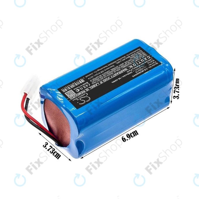 Μπαταρία για Xiaomi Essential (Mijia G1), Flyco FC-series, myVacBot SN500, Panasonic MC-series, Phicomm X3, Puppy R-series, Li-026418, 14.8V, 2600mAh, HQ