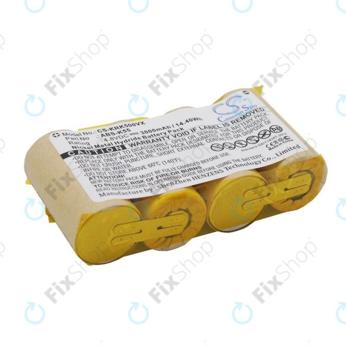 Μπαταρία για Kärcher K50, K85, ABS-K55, 4.8V, 3000mAh, HQ