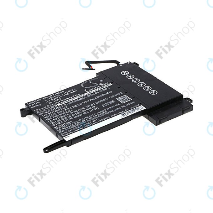 Μπαταρία για Lenovo Eraser Y700, IdeaPad Y700, 4000mAh, Li-Pol, 14.8V, L14S4P22, HQ