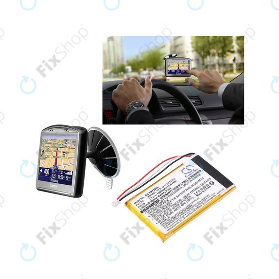 Μπαταρία για TomTom Go 530 Live, 630T, 720, 730T, 930T, 1697461, Li-Polymer, 3.7V, 1300mAh, HQ