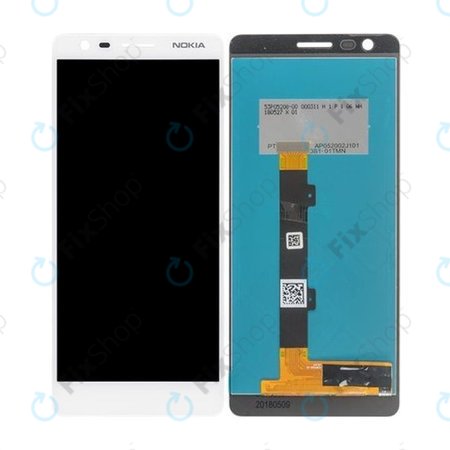LCD Display με Touch Screen για Nokia 3.1 | Λευκό, White | Aftermarket