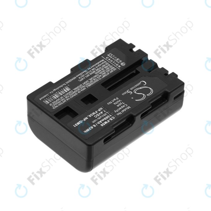 Μπαταρία για Sony CCD-TR108, Cyber-shot DSC-S50, 1300mAh, Li-Ion, 7.4V, NP-QM51, HQ